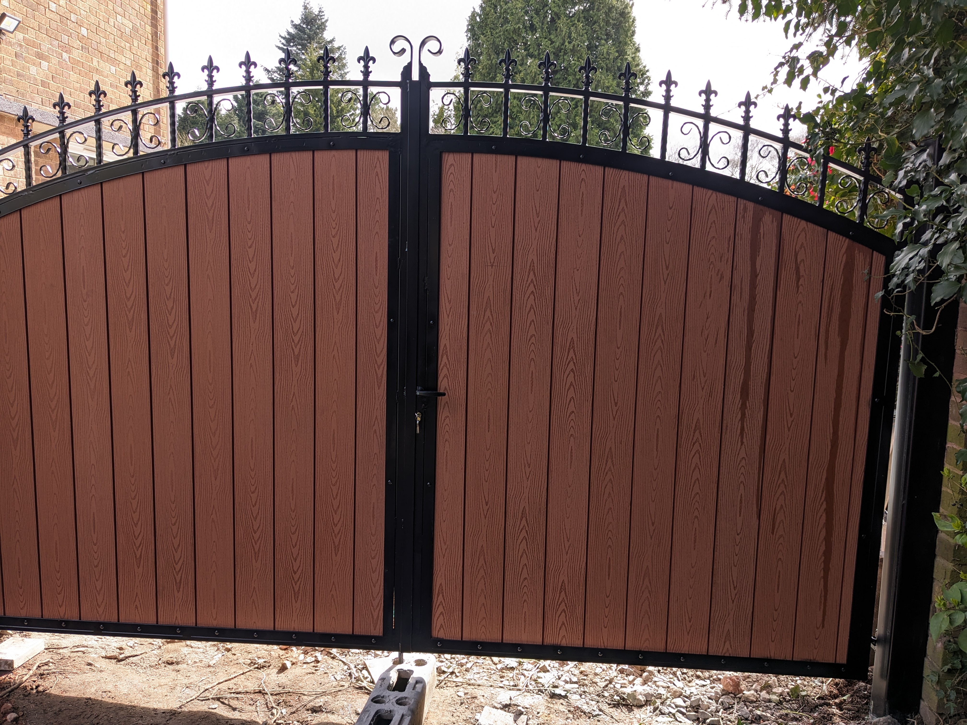 Wrought Iron Gates in Dudley